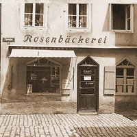 Rosenbäckerei historische Außenansicht 